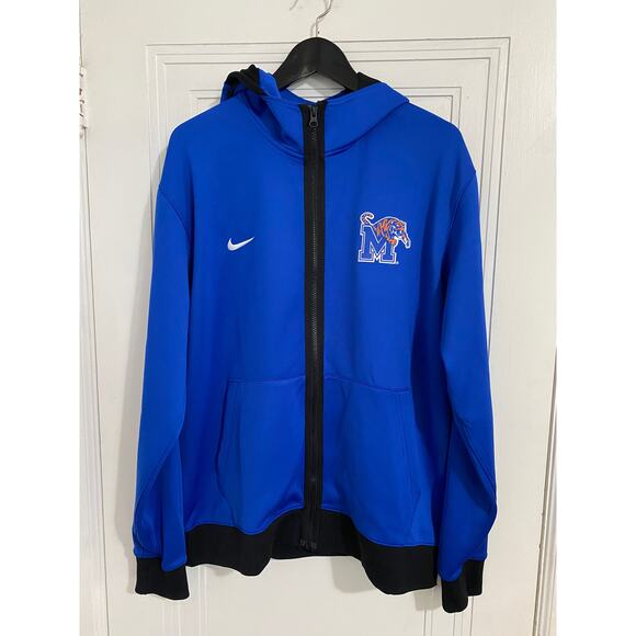 University of Memphis Tigers Nike Full-Zip Hoodie Size Large - Picture 1 of 8